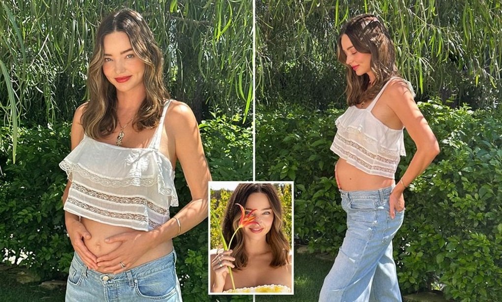 Former lingerie angel Miranda Kerr is pregnant with her third child with an underage billionaire